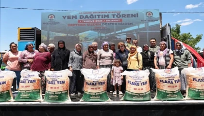 Yem Desteği Projesi üreticiye can suyu oldu